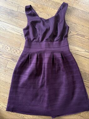 Sleeveless Wine color Women’s Fit & Flare Dress